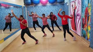 Mega Francesita Toma Toma Song Performance Zumba Group [upl. by Aneloj860]