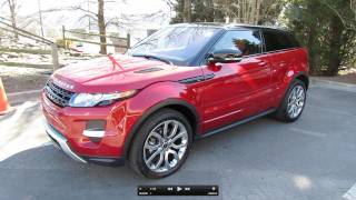 2012 Range Rover Evoque Coupe Pure Plus Dynamic Start Up Exhaust and In Depth Tour [upl. by Klinger]