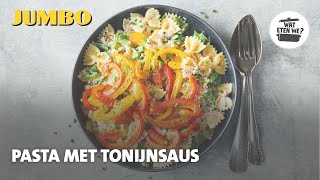 Wat eten we Pasta met tonijnsaus [upl. by Wunder]