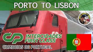 Comboios de Portugals Intercidades Train First Class from Porto to Lisbon [upl. by Schlicher]