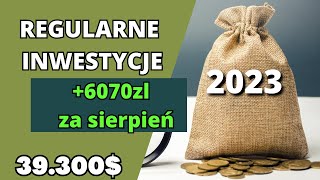 Iwestycje w akcje sierpien 2023 Co kupiłem W co inwestować w 2023 roku [upl. by Nogam740]