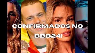 Confirmados no BBB24 lista dos Famosos [upl. by Rodl]