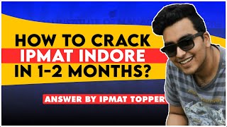 IPMAT Indore in 12 Months PodcastClips [upl. by Lauer137]