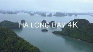 Halong Bay Cinematic 4K  Drone [upl. by Olfe]