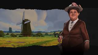 Netherlands Theme  Atomic Civilization 6 OST  Gaillarde Lesmerillone [upl. by Raynor]