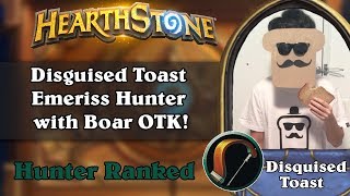 Disguised Toast Emeriss Hunter with Boar OTK [upl. by Morey]