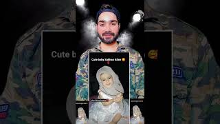 choti se bacchi subhanallah kon🤗dua padh rahi hai❤️heartouching😍video statusshorts bacchiislam [upl. by Yalhsa]