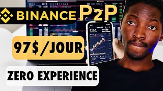 Secret du TRADING sur BINANCE P2P  gagner les USDT gratuit [upl. by Cosimo559]