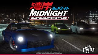 Wangan Midnight  Customization Styles [upl. by Domonic]