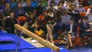 Mary Lou Retton  Balance Beam  1984 McDonalds American Cup [upl. by Cadal]