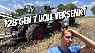 vlog117 Fendt 728 gen7 und Fendt 724 voll versenkt beim Güllefahren [upl. by Sherj]