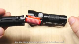 EagletacEagtac TX25C Compact Thrower Flashlight Extended Review [upl. by Nathalie]