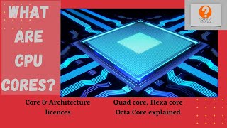 What are CPU Cores Quad core Hexa Core and Octa Core explained [upl. by Kassity]