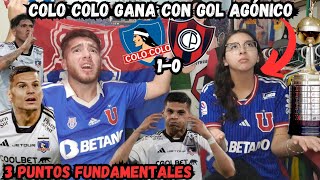 Colo Colo vs Cerro Porteño 10  Goles y Resumen completo  Reacción de Hinchas [upl. by Nivlak]