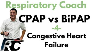 Respiratory Therapy  CPAP vs NIV in Congestive Heart Failure [upl. by Vinna266]