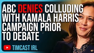 ABC DENIES Colluding With Kamala Harris Campaign Prior To Debate [upl. by Adigirb]