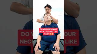 DO YOU NEED THIS😭😱 backpain trending chiropractic neckpain satisfyingvideo [upl. by Anitsyrhk]