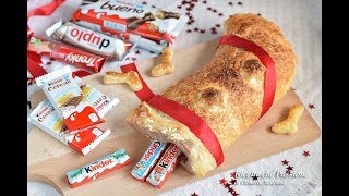 Una Calza della Befana speciale da riempire di barrette kinder  Ricette che Passione [upl. by Fayth]