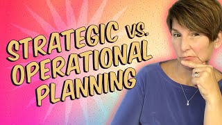 Operational Planning and Strategies [upl. by Jerman]