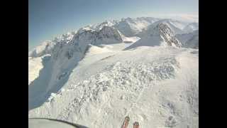 Sölden 2012  Skiabfahrt schwarze Piste 25 [upl. by Adnarym168]