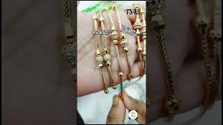 Beautiful gold plated anklet collection youtubeshorts shopping fashion 🔥🤷💥 [upl. by Ytsihc]