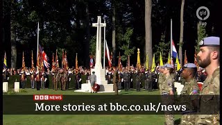 Arnhem 80th anniversary commemorations continued this day WWII Netherlands 22Sep2024 [upl. by Follmer]