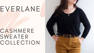 Everlane Cashmere Sweater Collection and Styling Ideas [upl. by Ginnifer]