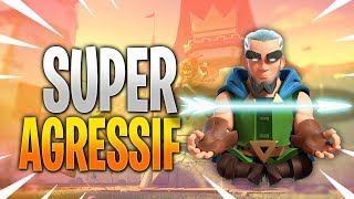 LE DECK LE PLUS AGRESSIF DU JEU  COCHONS ROYAUX ARCHER MAGIQUE AVEC CHETI sur CLASH ROYALE [upl. by Yllah487]