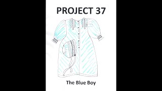 Project 37 Video 1 The Blue Boy Old Fashioned Baby Layette Revised 1997 [upl. by Ynattirb]