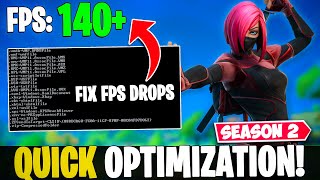 Fix FPS Drops amp BOOST FPS in Fortnite Chapter 3 Season 2 shorts [upl. by Ardith93]