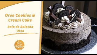 Oreo Cookies And Cream CakeBolo de Oreo [upl. by Damon]