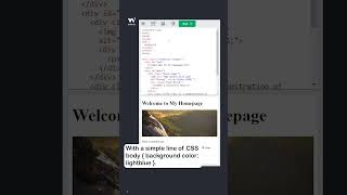 CSS Syntax Part 2  w3schools css webdevelopment [upl. by Nairrad]