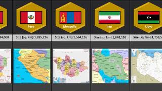 Countries Size Comparison [upl. by Collete66]