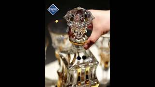 Bohemia Royal Crystal Wine Decanter Set  MASU [upl. by Irac]