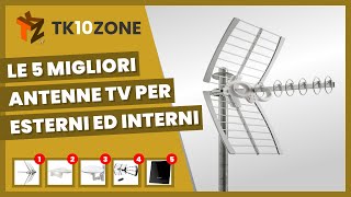 Le 5 migliori antenne TV per esterni ed interni [upl. by Yseulta]