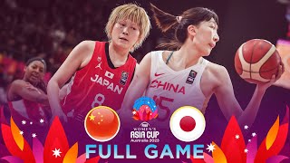 FINAL  China v Japan  Full Basketball Game  FIBA Womens Asia Cup Division A 2023 [upl. by Alatea]