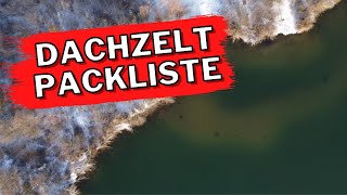 Die komplette Dachzelt Packliste  Decathlon  Opel Corsa Mini Camper [upl. by Aehtrod]