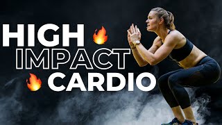 High Impact Cardio 7 min  entrainement cardio [upl. by Ahtennek657]