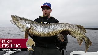 Pike Fishing on open waters  Part 2  WestinFishing [upl. by Ardet]