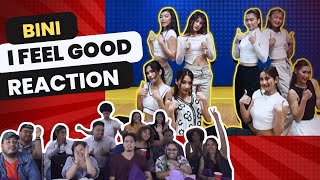 Professional dancers react to BINIPH I Feel Good Dance Practice [upl. by Eneri642]