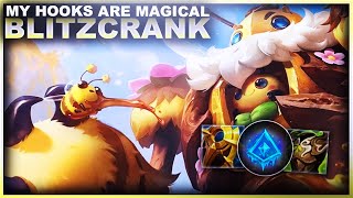 MY HOOKS ARE MAGICAL ON BLITZCRANK  League of Legends [upl. by Zasuwa88]