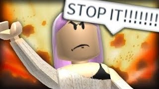 MAKING PEOPLE MAD in ROBLOX [upl. by Ahtenak]