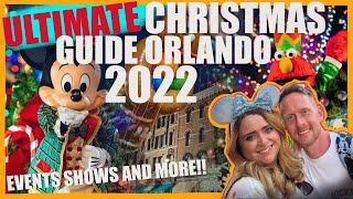 The Ultimate Guide To Holiday amp Christmas Events In Orlando 2022 [upl. by Glenden]