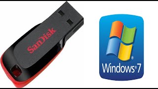 Windows 7 Professional SP1 64bit PL na pendrive 32GB SanDisk Cruzer Blade USB 20 [upl. by Malilliw1]