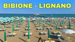 Bibione to Lignano Sabbiadoro 🇮🇹 Cycling from Bibione to Lignano Sabbiadoro Italy [upl. by Eidak]