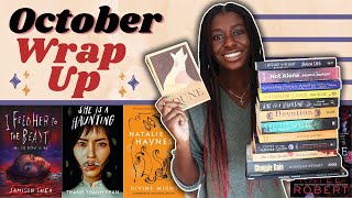 October Wrap Up  13 Books  2023 CC [upl. by Ainattirb789]