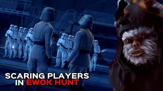 Scaring Players in Ewok Hunt but it’s the REAL Empire [upl. by Gabor968]