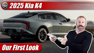 2025 Kia K4 Our First Look [upl. by Broderick]