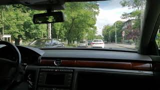 Volkswagen Phaeton 50 V10 TDI cruising POV driving [upl. by Vona]