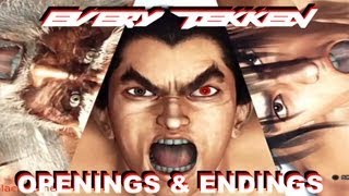 Tekken All Cutscenes  Every Opening amp Ending of Tekken 16 in HD [upl. by Otanutrof539]